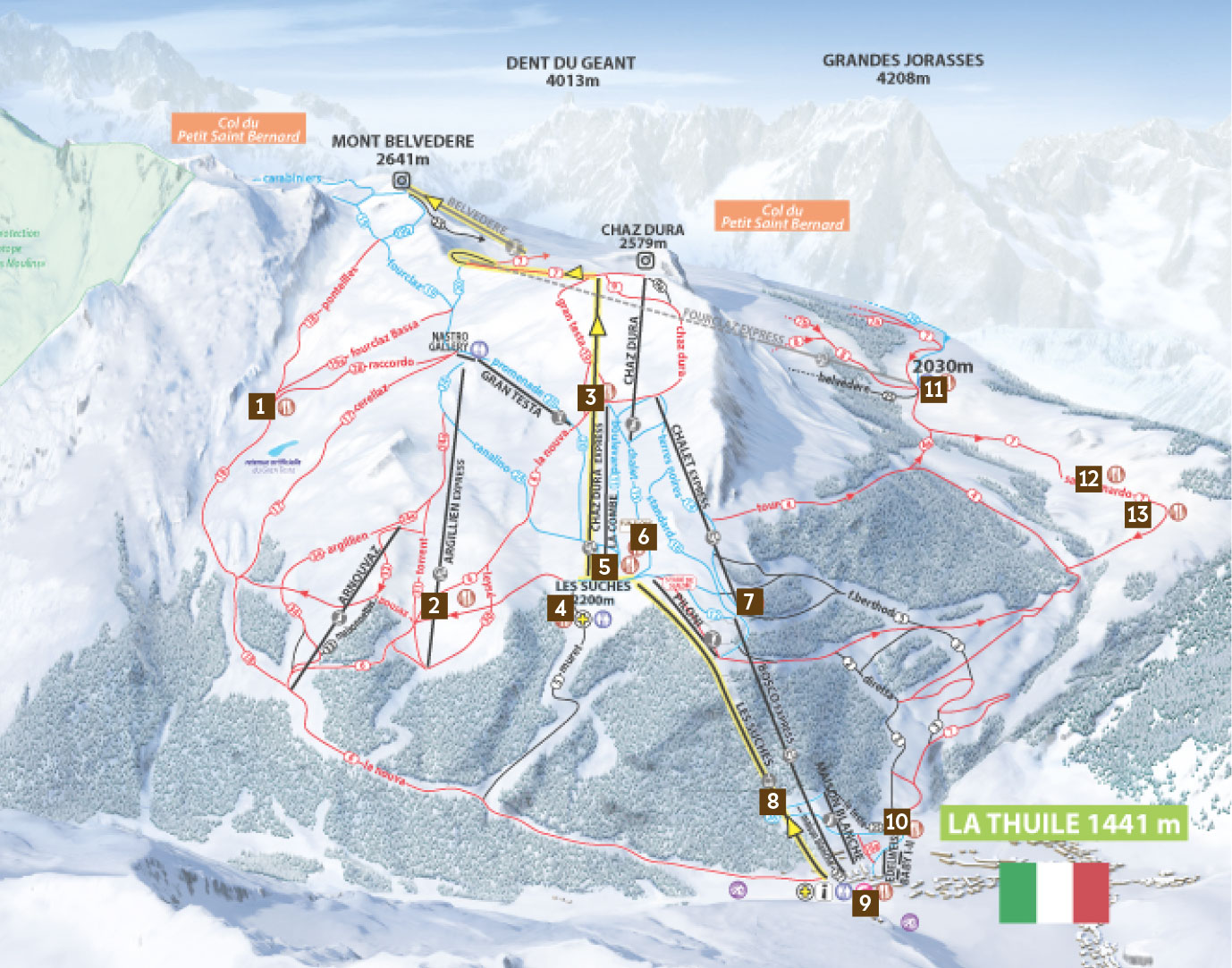 Restaurants partenaires LaThuile